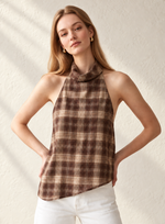 Siena Plaid top