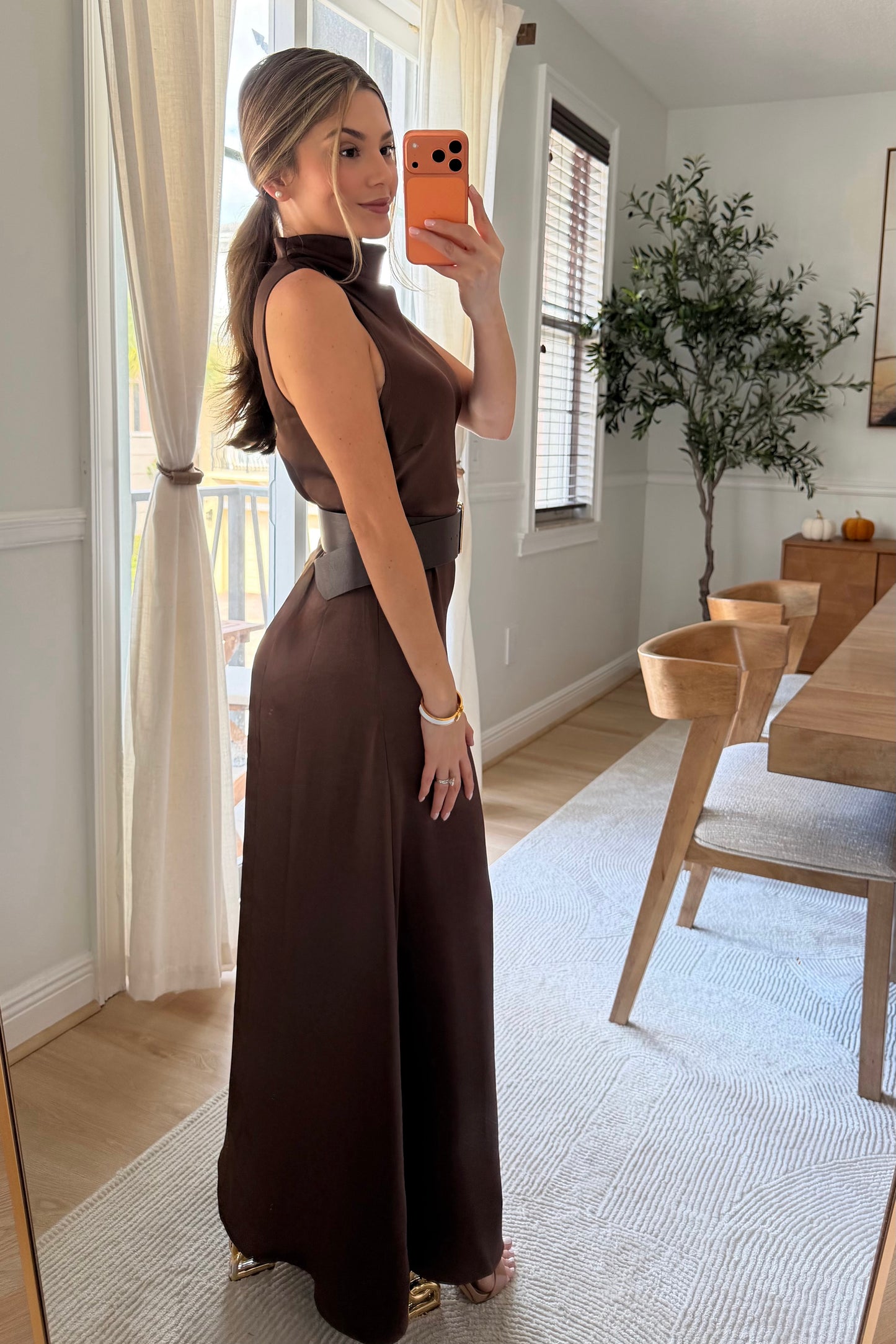 Georgia Belted dress