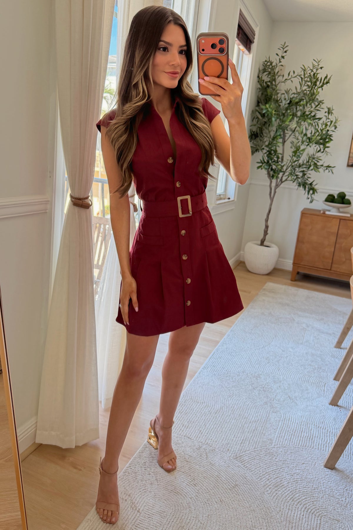 Savannah Belted dress