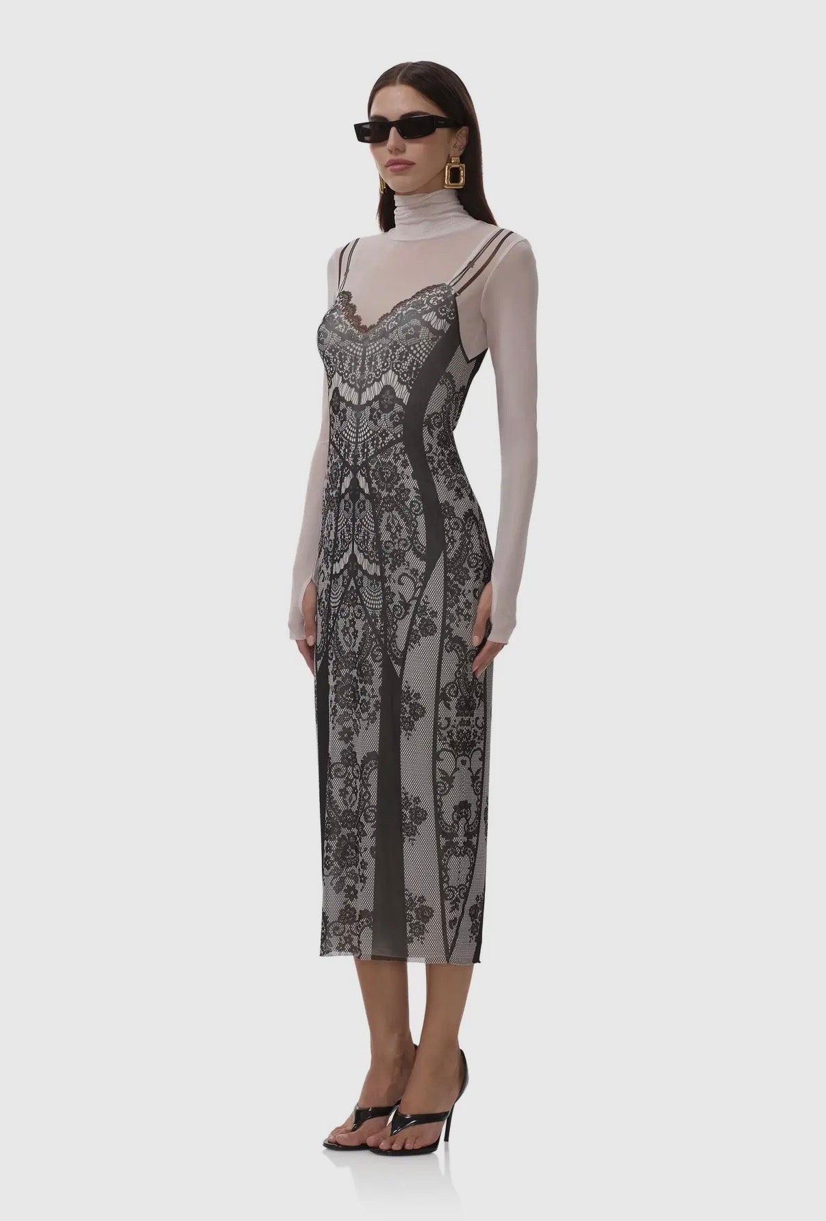 Beatrice Mesh dress
