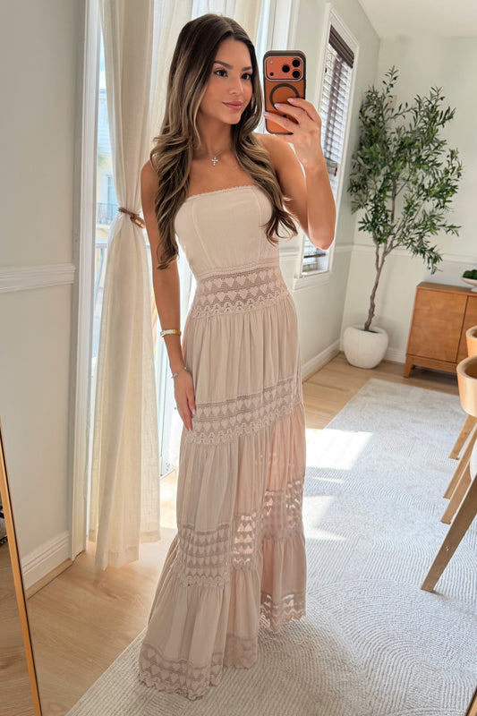 Lucia Maxi dress - Restock