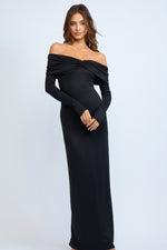 Beatrice Off the Shoulder maxi