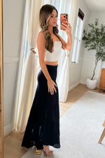 Brittany Linen skirt