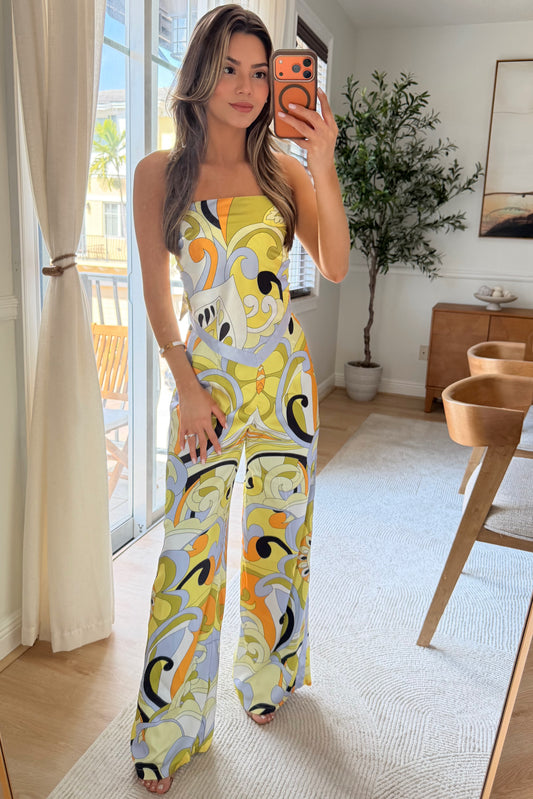 Emilia Satin Scarf top