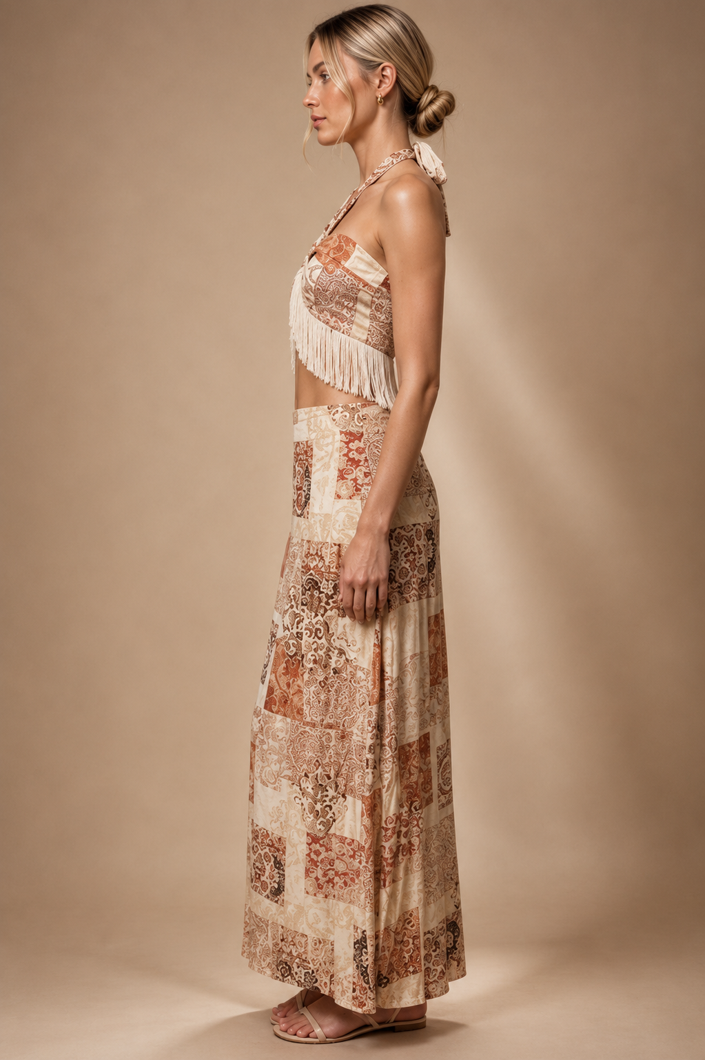 Sedona Fringe Skirt set