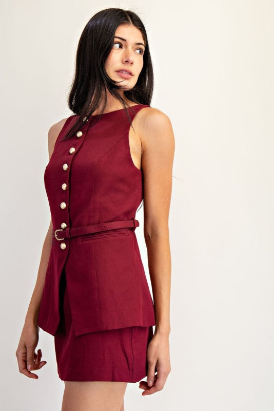 London Woven dress