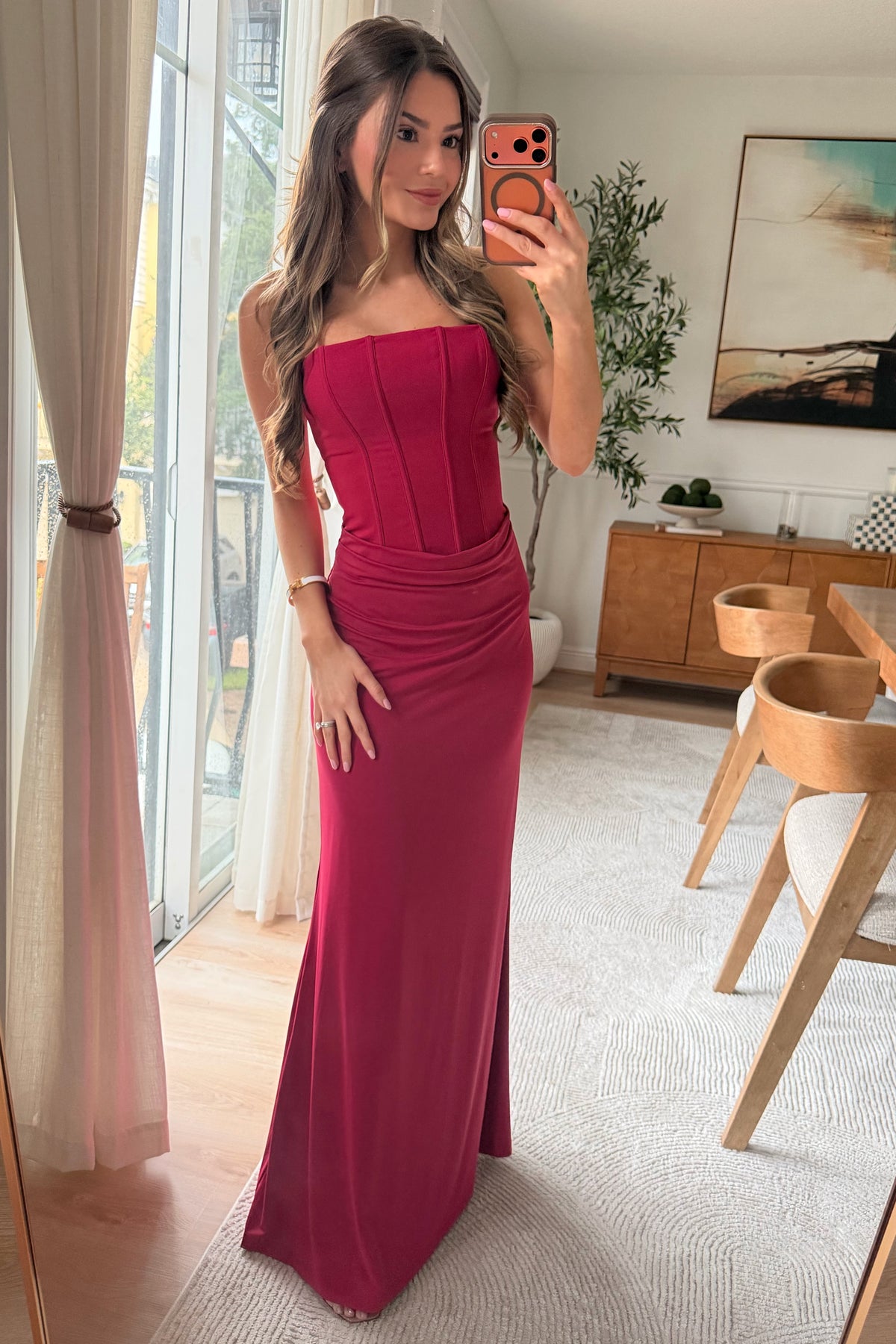 Talia Corset gown