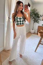 Capri Gingham top