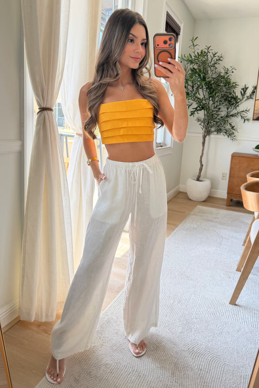 The Mia Light Linen pant