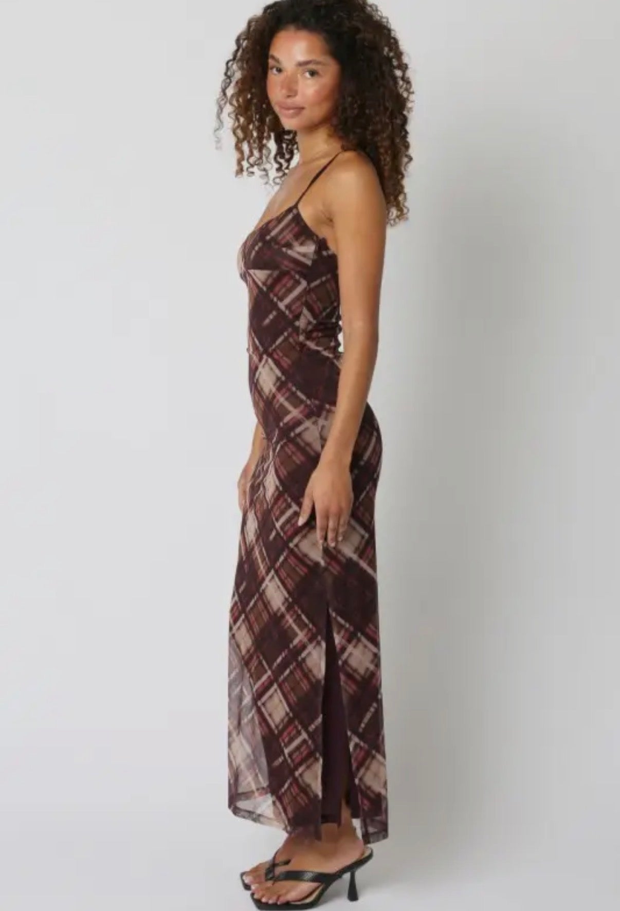 Vivi Plaid maxi