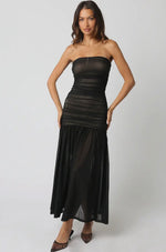 Lauren Ruched midi