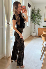 Simone leopard jeans
