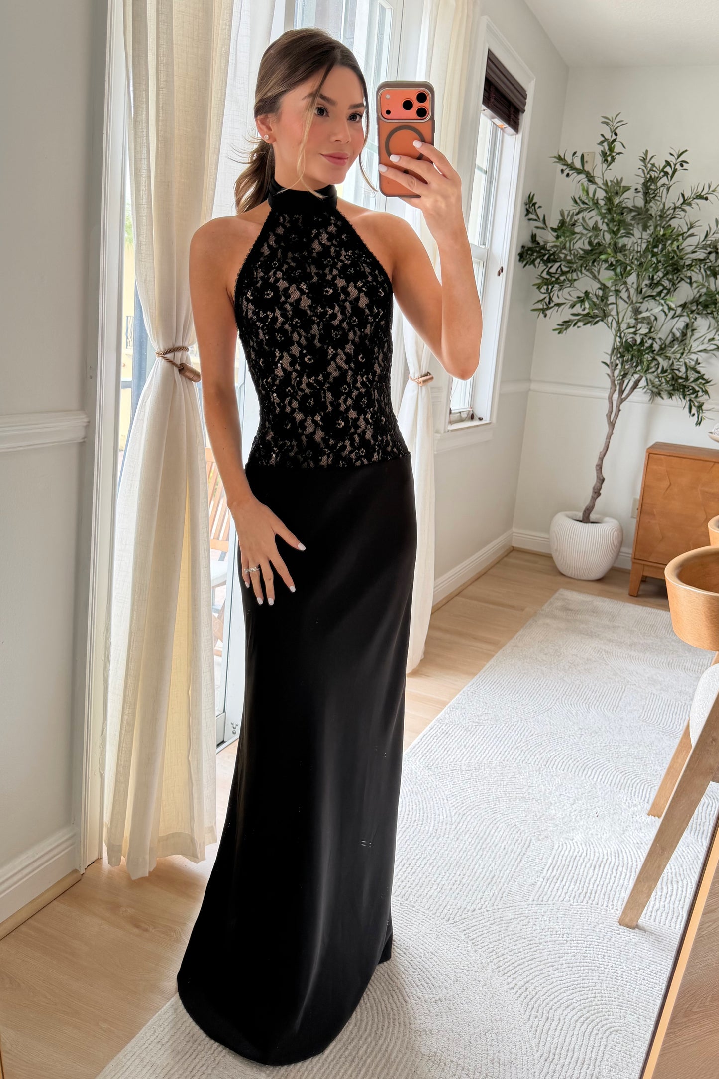 Siena Satin gown