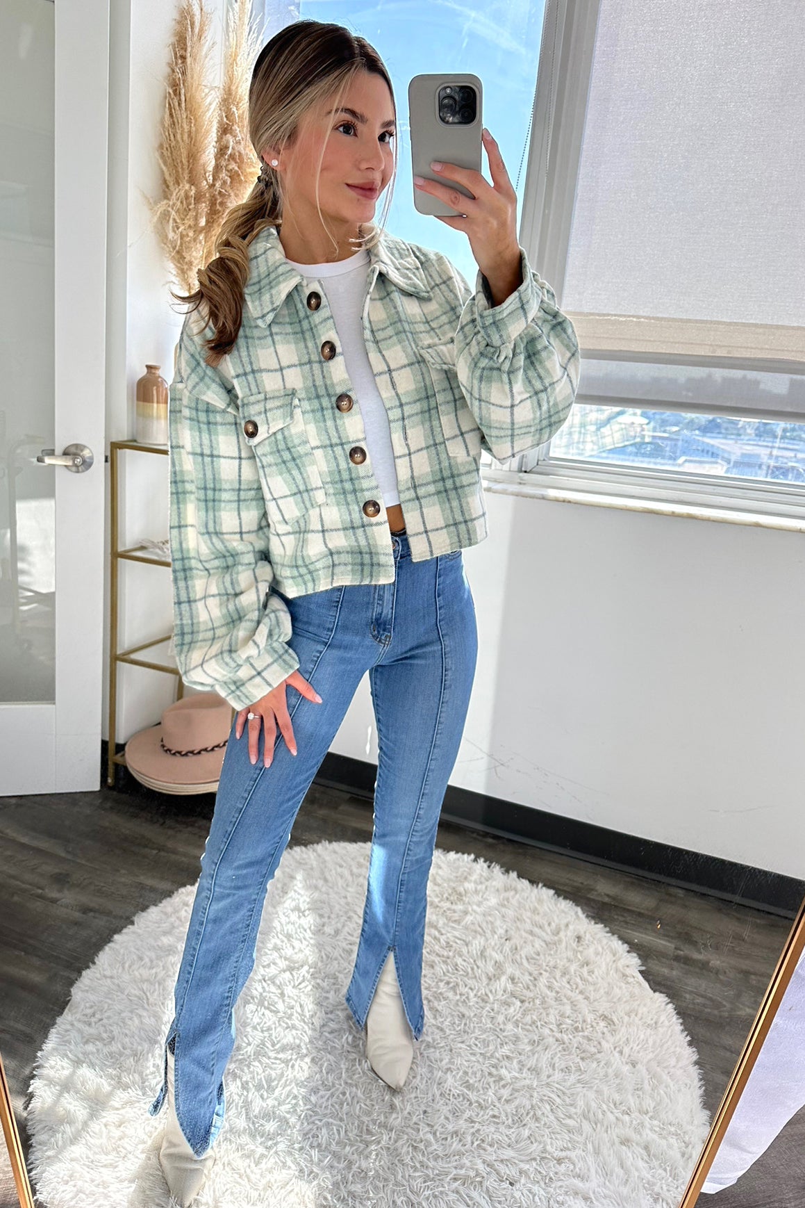 Juliette Plaid jacket