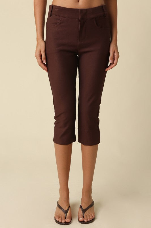 Ashtin Tailored capris