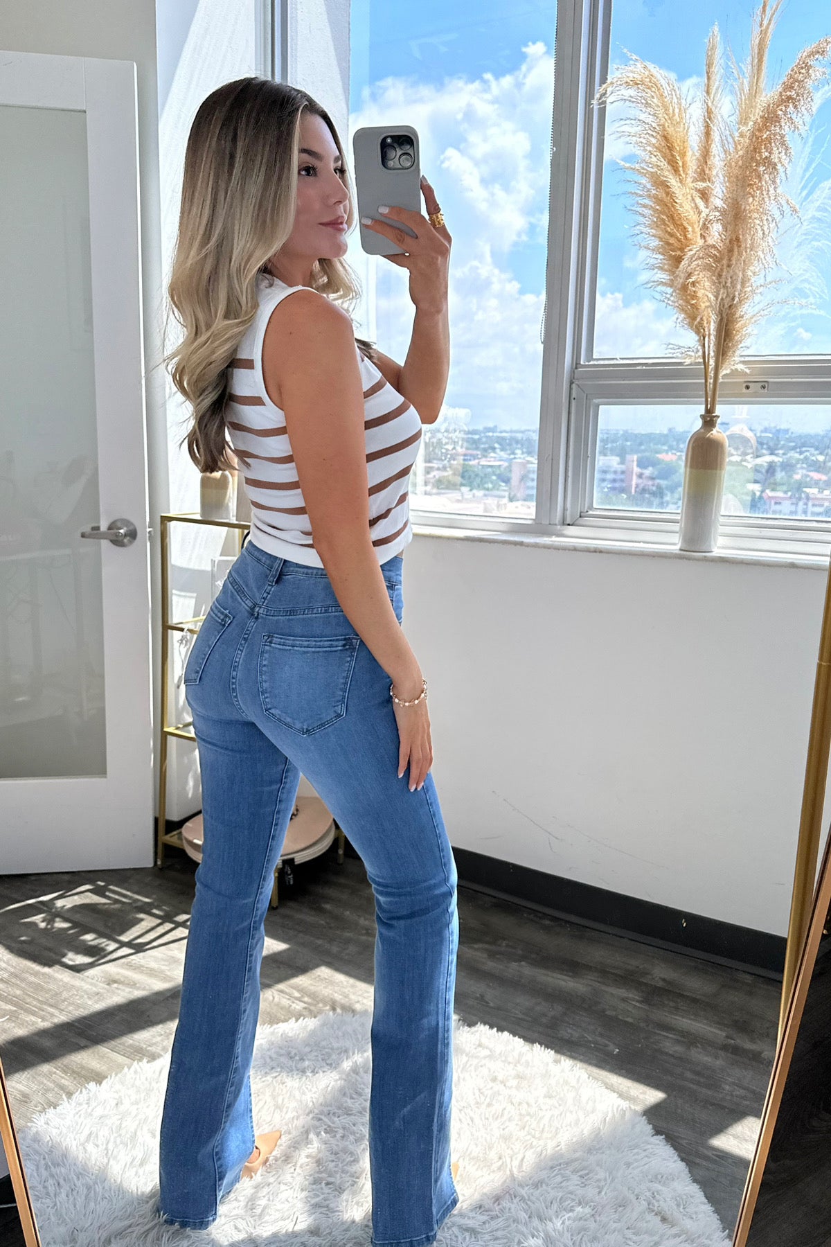 Brielle Straight denim ( Denim wash)