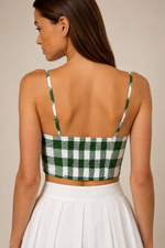 Capri Gingham top