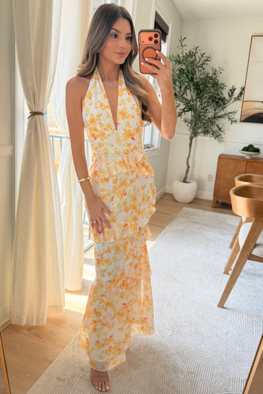 Florence Floral gown