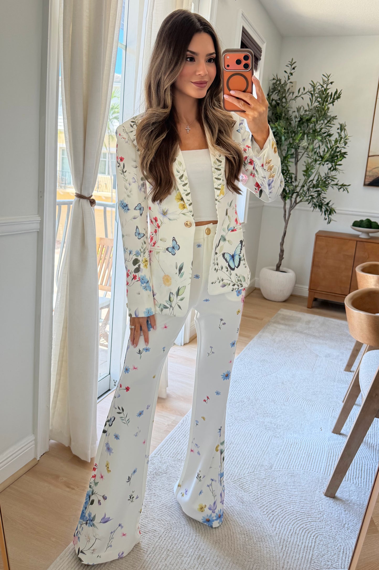 Gabbana Floral trousers
