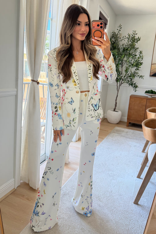 Gabbana Floral blazer