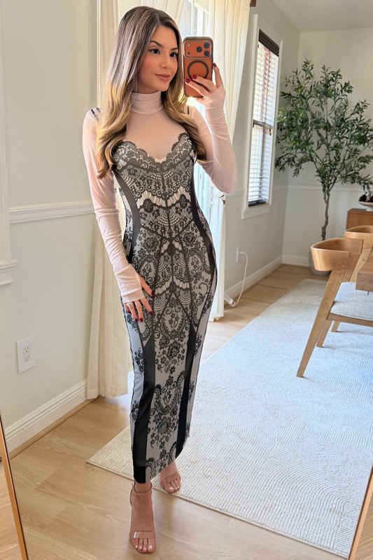 Beatrice Mesh dress