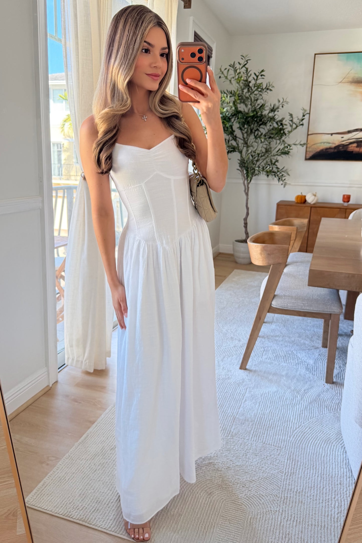 Taylor Corset Maxi dress - Restock