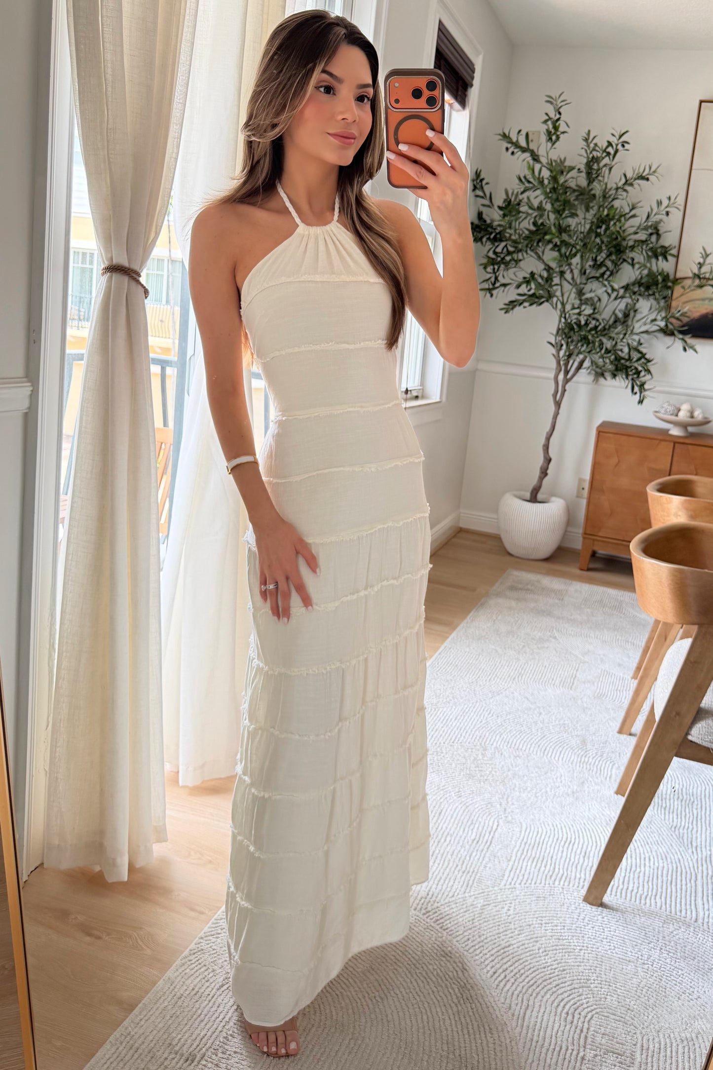 Isa Frayed maxi - Restock