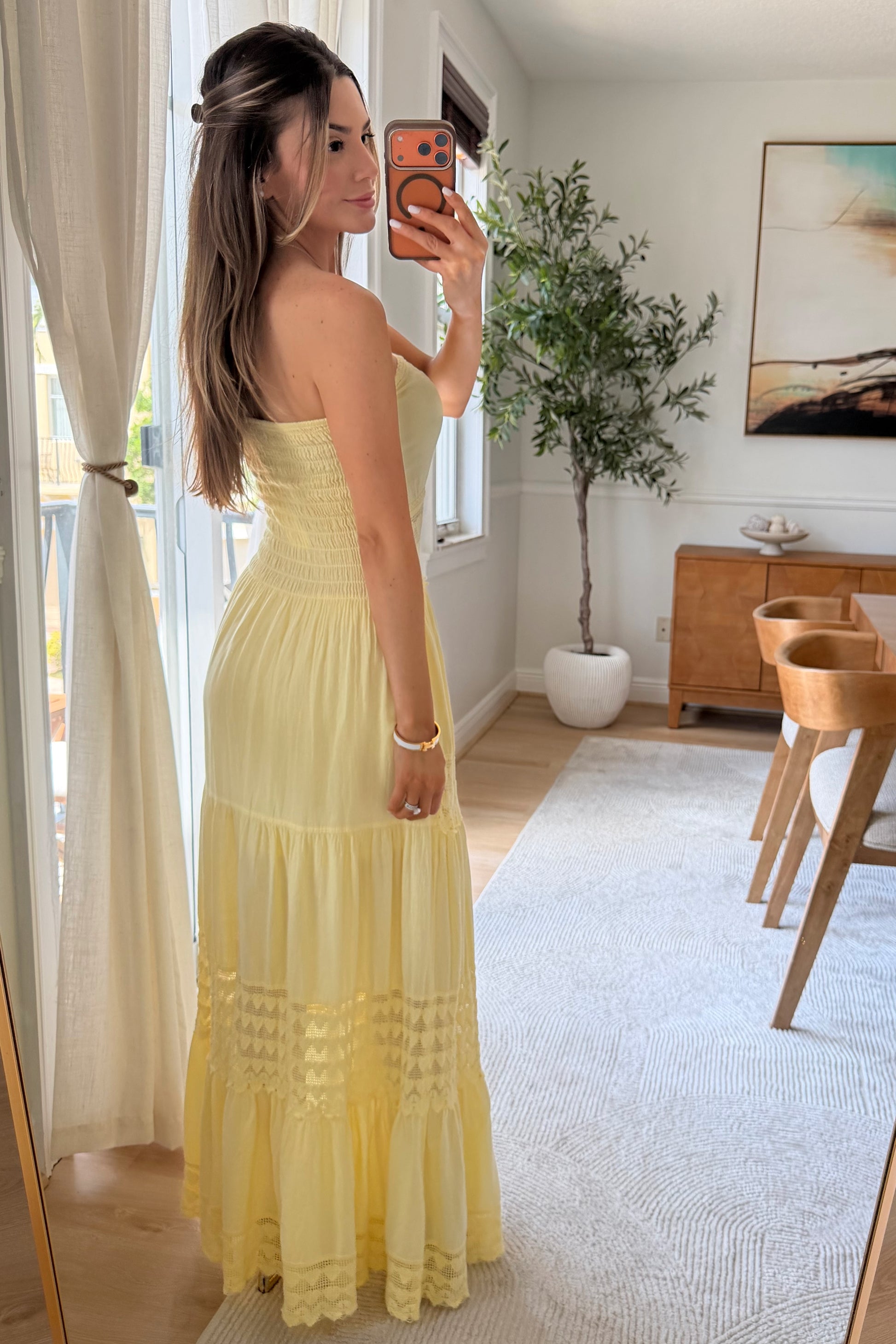 marbella maxi dress Amanda Uprichard Marbella Maxi Dress