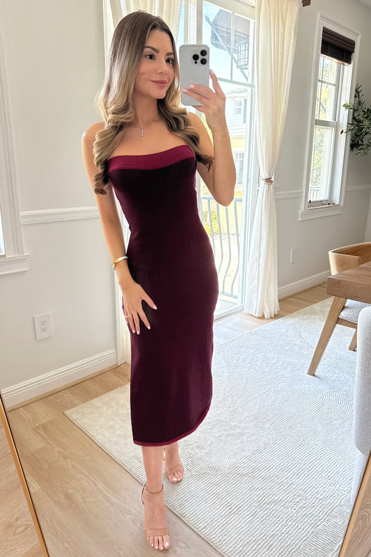 Denise Strapless dress