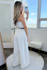 Heather Linen  jumpsuit