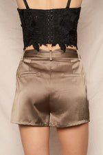 Elizabeth Satin shorts