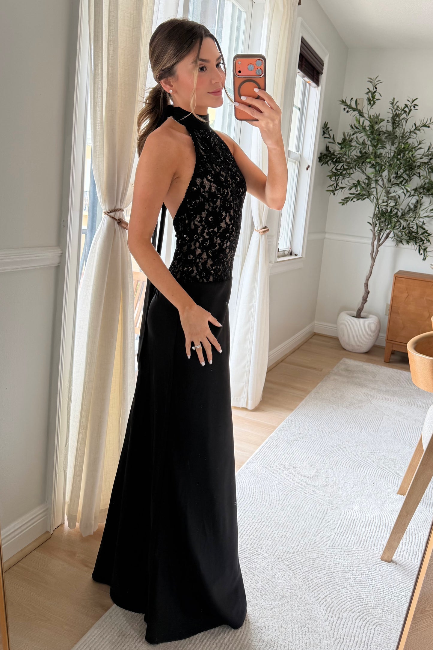 Siena Satin gown