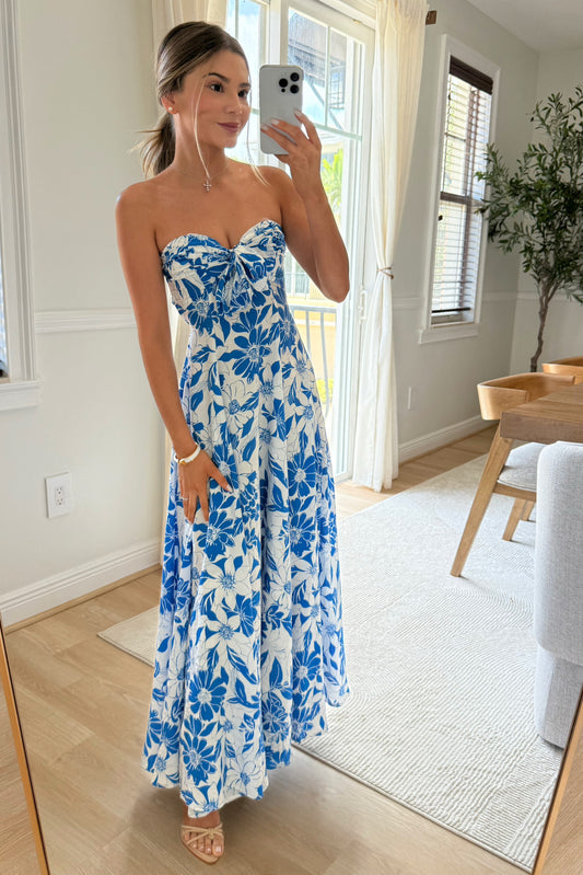 Georgina Floral Midi dress -Restock