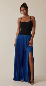 Madeline Pleated maxi