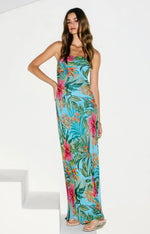 Azzurra Strapless dress