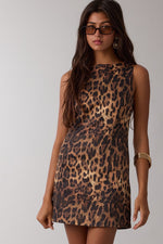 Dolce Vita Leopard Dress with shorts