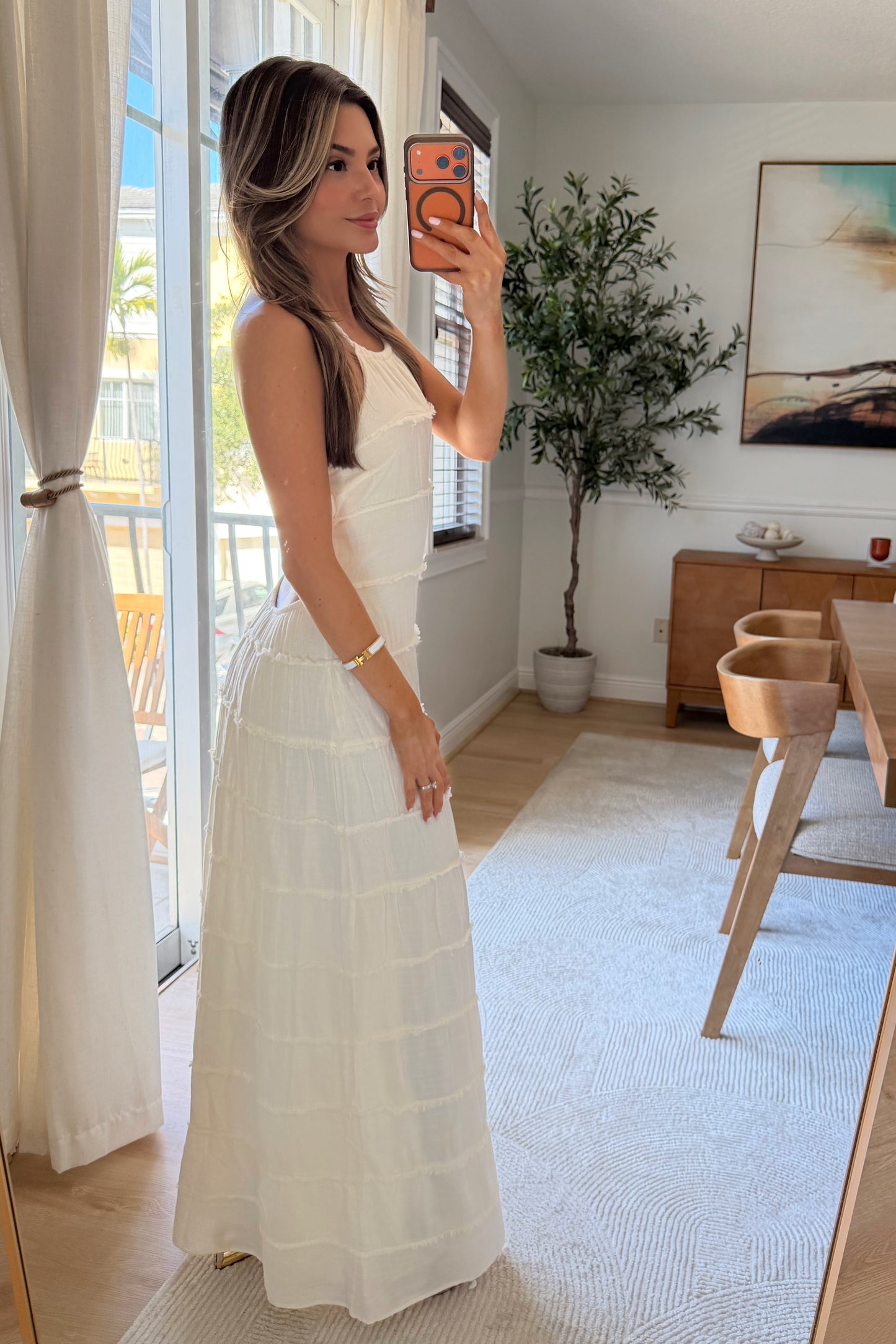 Isa Frayed maxi - Restock