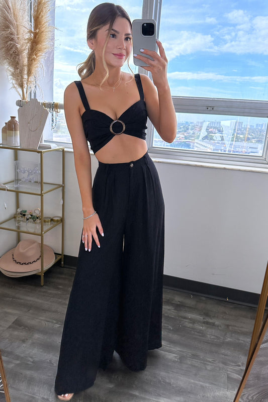 Naomi Linen Pant set