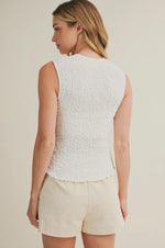 Jessica Textured top
