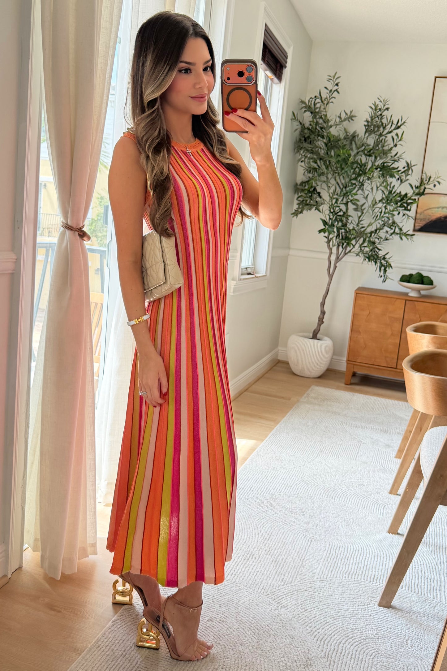 Milly Knit Midi dress