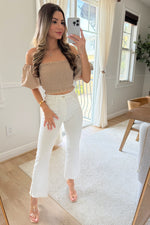 Olivia Smocked top