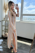 St.Tropez Crochet Cover-up maxi