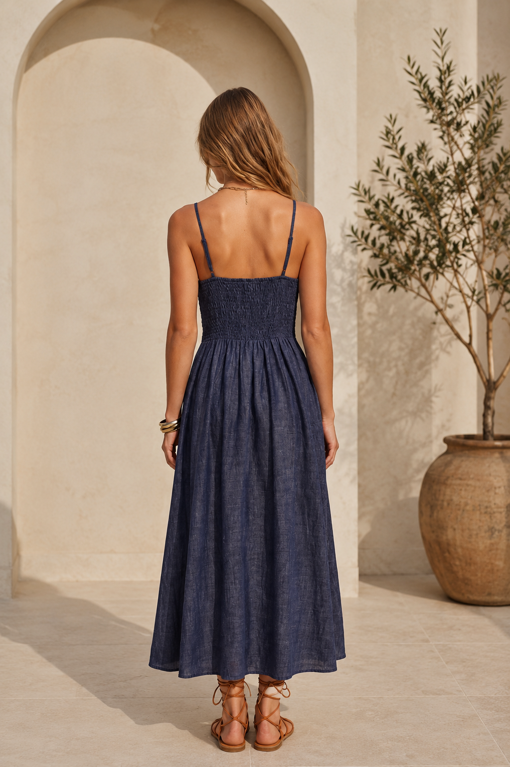 Juliette Denim midi
