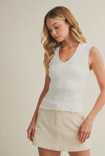 Jessica Textured top