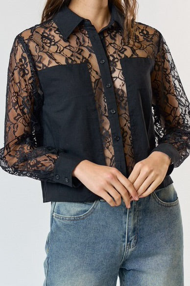 Diana Lace blouse