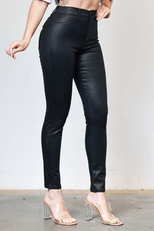 Harley Coated denim