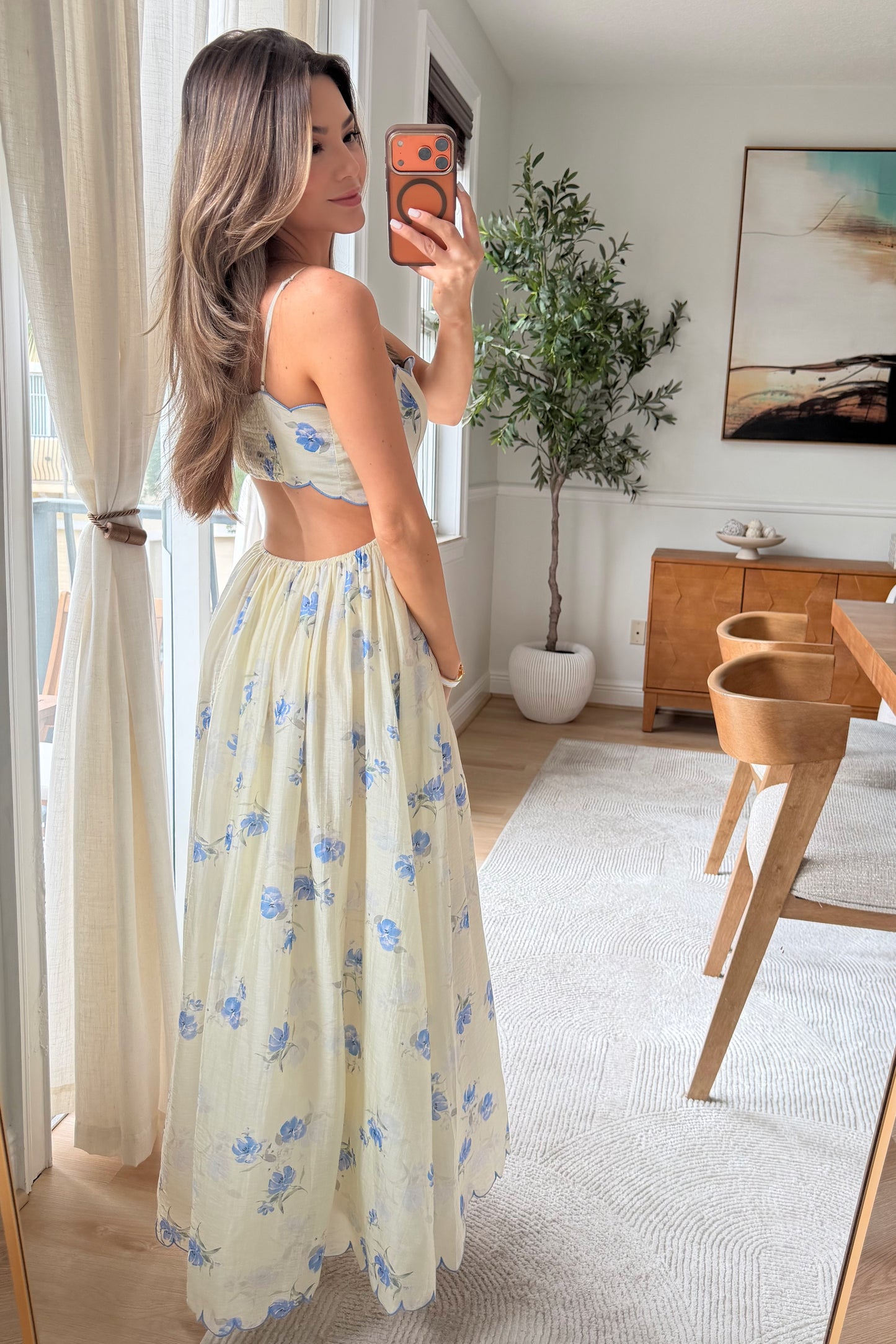 French Rivera maxi dress