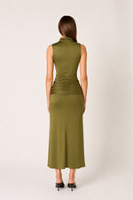 Victoria Tie-Waist midi