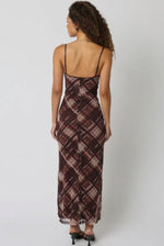 Vivi Plaid maxi