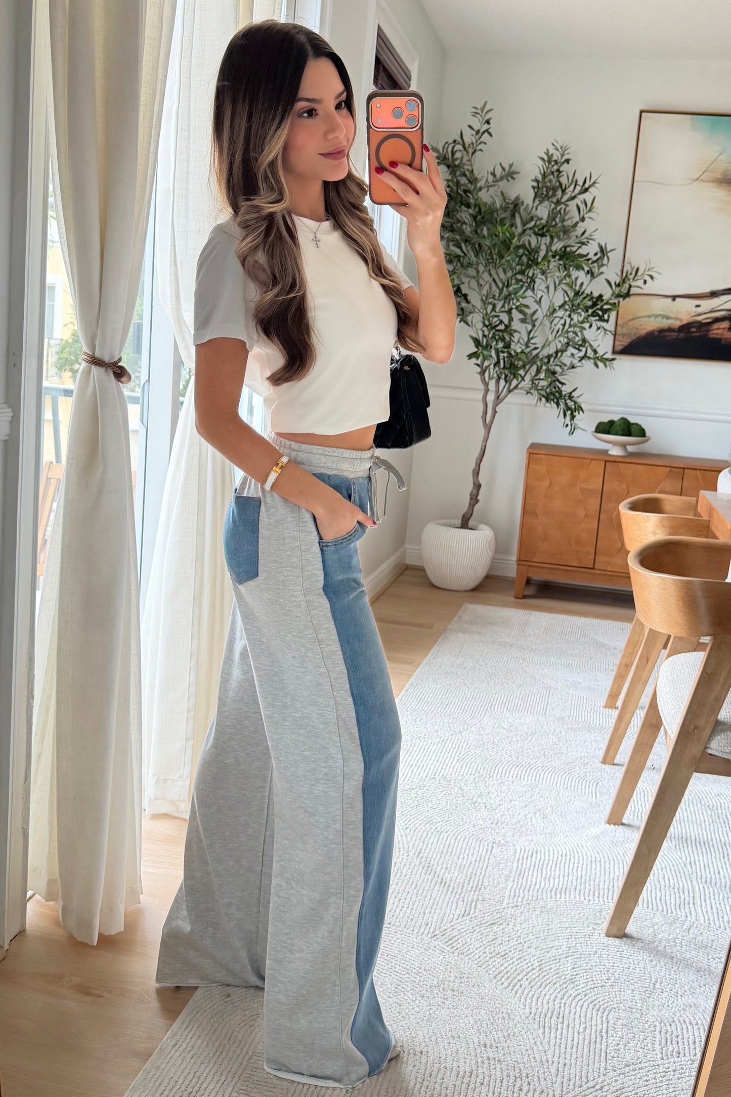 Parker Denim sweatpants
